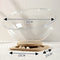 Space Capsule Cat Bed Kitten Sleeping Nest Acrylic Universal Cat Activity Centre Hammock Nest Kennel for Small Animals Pet Suppl