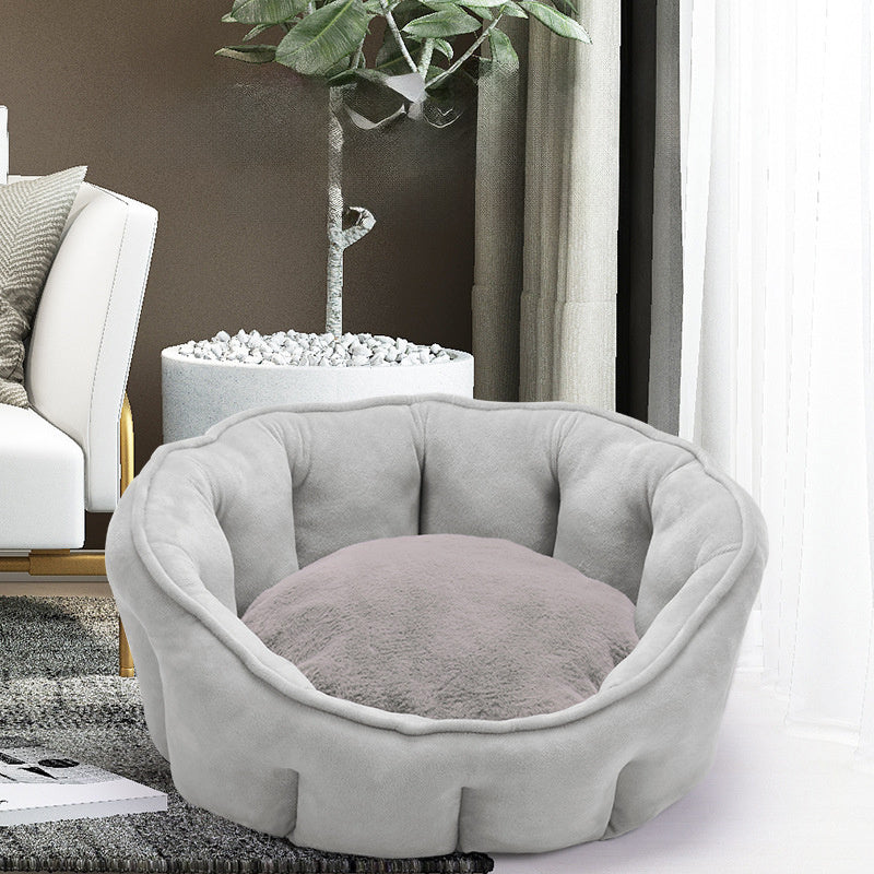 Caseta para gatos, hamaca para gatos, caseta para gatos de invierno cálida, caseta para gatos de felpa gruesa para mascotas
