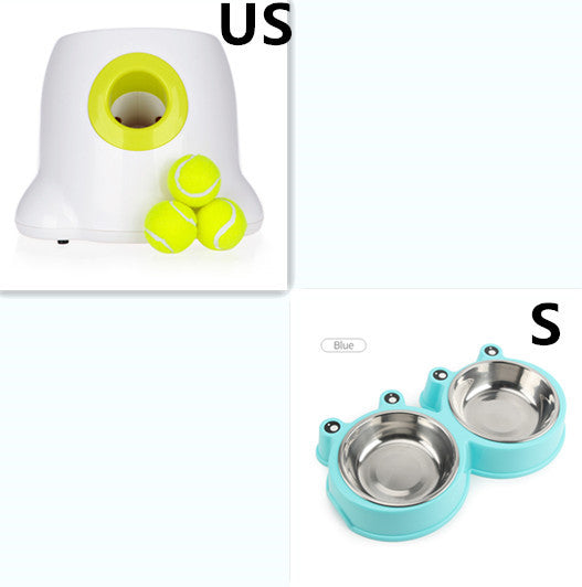 Lanzador automático de pelotas interactivo para perros y mascotas