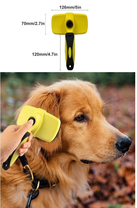 cepillo impermeable cómodo pequeño perro grande peine de aseo de mascotas herramientas gato encaja varios cabello