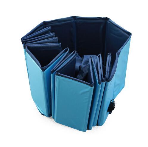 Piscina para mascotas, piscina para perros, plegable, grande, suministros de baño para perros