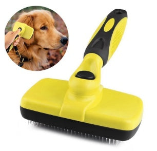cepillo impermeable cómodo pequeño perro grande peine de aseo de mascotas herramientas gato encaja varios cabello